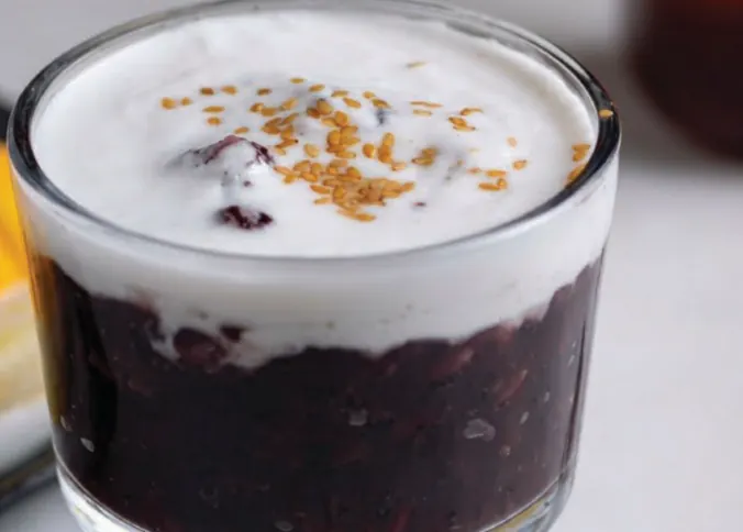 BLACK STICKY RICE LONGAN (MANGO SEASON)